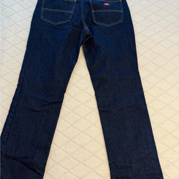 Women’s dickies jeans flannel lined size 12 regular - Picture 2 of 6